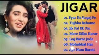 Jigar Movie All Songs  Romantic Song  Ajay Devgn amp Karisma Kapoor  Evergreen Music [upl. by Nyleak]