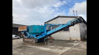 BLPegson Premiertrak 1100x800  Jaw crusher [upl. by Larrie583]