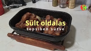 Sült oldalas tepsiben sütve [upl. by Trela83]