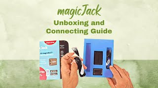 Unboxing and Connecting magicJack  A Simple StepbyStep Guide [upl. by Rolfston]