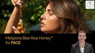 MELIPONA BEE RAW HONEY™ FOR HEALTHY FACE SKIN [upl. by Iznyl]