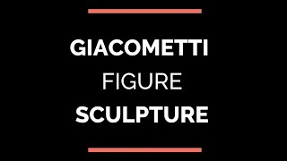 Giacometti Figure Sculpture [upl. by Chun]