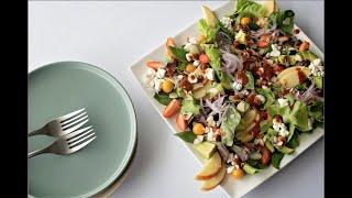 Ensalada verde con fresas y uchuvas [upl. by Areip272]