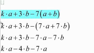 Reducering af matematiske udtryk [upl. by Tuinenga]