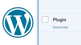 How to DisableDeactivate WordPress Plugins 3 Methods [upl. by Selry296]