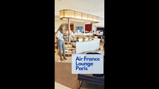 Air France lounge Paris CDG new bistro dining concept shorts airfrance [upl. by Flynn647]