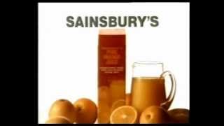 Sainsburys Orange Juice Advert  1980s [upl. by Enrol]