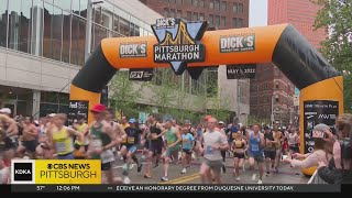 More than 35000 expected to take part in the Pittsburgh Marathon this weekend [upl. by Santini]