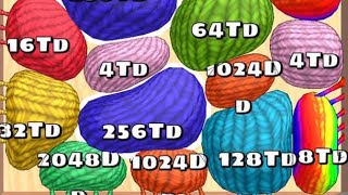 Blob Merge 3d Gameplay Satisfying 2048  Merge Game  111 [upl. by Carole800]