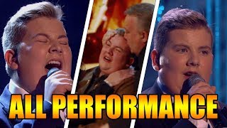 Kyle Tomlinson Singer Britain’s Got Talent 2017 ALL Performances｜GTF [upl. by Aicsila805]