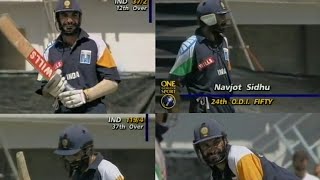 Rare Navjot Singh Sidhu 73 Knock vs New Zealand  Napier 1995 [upl. by Xylon]