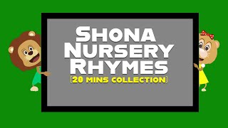 Tida naTipa Shona Nursery Rhymes Rega Kapfute and more 20 minutes [upl. by Nomrac]