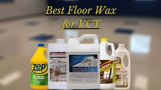 Best Floor Wax for VCT  Top 5 Floor Wax of 2021 [upl. by Andrien]