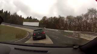 Megane 3RS performed by kmhracingde Nürburgring Nordschleife Accident [upl. by Carboni]