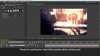 3D Motion Tracking3D Text After Effects Only CS6 Only [upl. by Wendie]