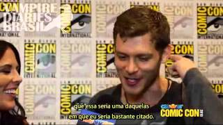 Comic Con 2013  Joseph Morgan Interview LEGENDADO PT BR [upl. by Willow]