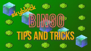 GUIDE Hypixel Skyblock Bingo Tips  Tricks 5 minute guide Strategies Skills and More [upl. by Jesselyn]