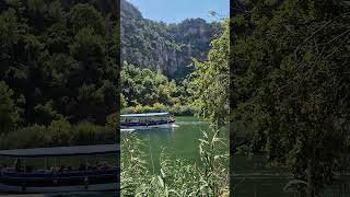 🛥️ Boats on the Dalyan river🇹🇷 TravelwithHugoF dalyan türkiye boats [upl. by Nivk]