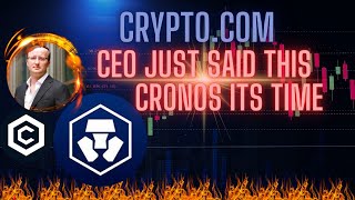 CRO COIN IS MAJOR MOVE IMENENT CRYPTOCOM CEO SPEAKS OUT [upl. by Loftis89]