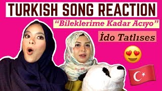 TURKISH SONG REACTION İdo Tatlıses  Bileklerime Kadar Acıyo [upl. by Justus]