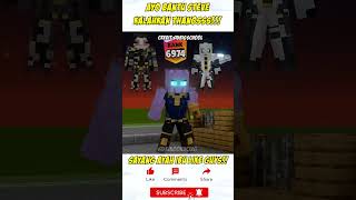 Ayo bantu Herobrine kalahkan rank Thanos jahat‼️😱 shorts shortvideo game funny minecraft [upl. by Ratcliffe687]