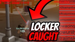 CAUGHT AND BANNED MAIN ACCOUNT LOCKER AND HIS HEADLESS FRIEND IN DA HOOD [upl. by Suirad]