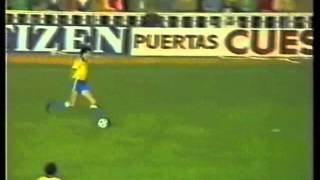 Mágico González vs Barcelona 198384 La Liga [upl. by Guenna]