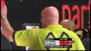 160 Finish by Michael van Gerwen T20T20D20 [upl. by Beverley]