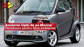 60 euro Penalizare pentru lipsa emblemei  🅴🆁🅸🅲🅷🅼🅾🅲🅰🅽🆄 [upl. by Akinak917]