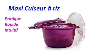 Maxi Cuiseur à riz  Tupperware [upl. by Atteyram330]