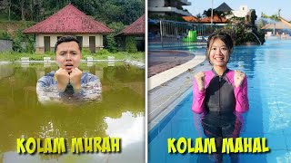 KOLAM RENANG MURAH VS MAHAL RENANG SEPUASNYA [upl. by Atteiluj]