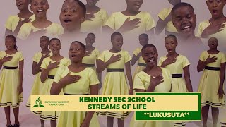 LUKUSUTA BY KENEDY SEC SCHOOL STREAMS OF LIFE CHOIR HOME COMING PERFORMANCE [upl. by Bonnette]