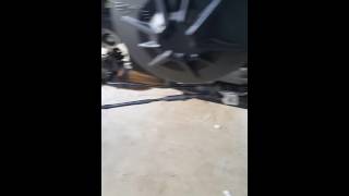 2016 Aprilia rsv4 RF flapper motor problem [upl. by Anillek178]