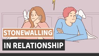 Stonewalling In Relationship Explained [upl. by Fita]