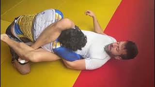 BJJ white belt TRIANGLE SUBMISSION [upl. by Ricker]