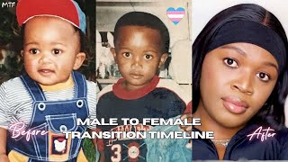 Male to Female Transgender Transition Timeline  8 Years on HRT update  South African Transgender [upl. by Rogers521]