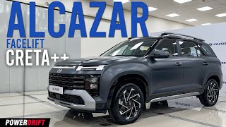 New Hyundai Alcazar Better Than Creta for Families  PowerDrift QuickEase [upl. by Hasila375]