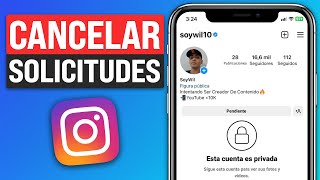 Cómo VER y CANCELAR las SOLICITUDES ENVIADAS en INSTAGRAM 2024 [upl. by Pliske]