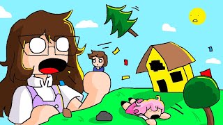 ROBLOX MAS TENHO QUE COMER TUDO [upl. by Silirama]