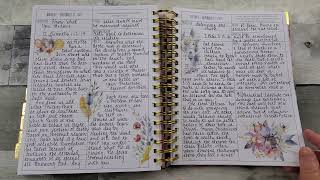 Prayerful Planner Nov 20  27 flip thru Daily and Weekly [upl. by Noyart]