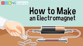 How to Make an Electromagnet [upl. by Riesman]