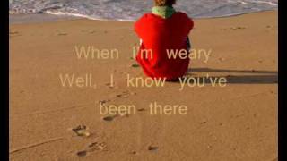 Leona Lewis  Footprints in the sand Lyrics [upl. by Maire884]