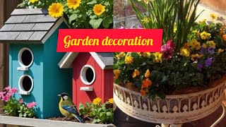 GARDEN DECOR IDEAS ll GARDEN DECORATION IDEAS ll [upl. by Kelli]