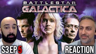 Battlestar Galactica  S3 Ep 5  Collaborators  REACTION  First Time Watching [upl. by Jenness]