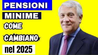 💥 Pensioni Minime 2025 Aumento Record in Arrivo 💸 Ecco Quanto Guadagnerai 💶 [upl. by Garreth]