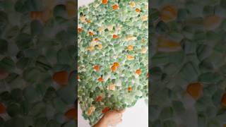 Green amp Yellow Pebble Glass Mosaic Tiles  NatureInspired Design Ideas [upl. by Jobey978]