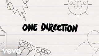 One Direction  What Makes You Beautiful Lyric Video [upl. by Elbring613]