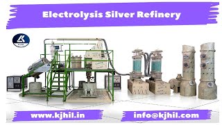 Silver Electrolysis Refinery Machine [upl. by Babita]