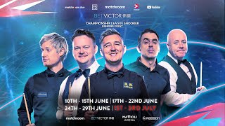 WATCH LIVE  2024 BetVictor Championship League Snooker Ranking Edition [upl. by Nehcterg971]