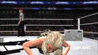 WWE12  Maryses hair goes WTF [upl. by Nnairda]